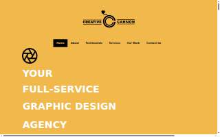 Creative Cannon website