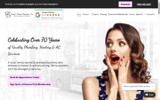 Frank’s Repair Plumbing Inc. website