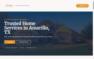 Heather's Handyman Services website