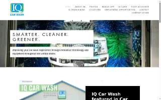 IQ Car Wash of Amarillo website