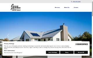 Jess Pumping Services website