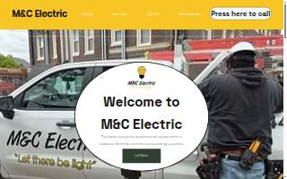 M&C Electric website