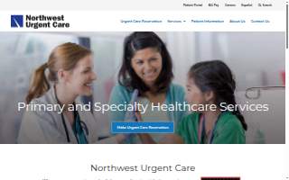 Northwest Urgent Care of Amarillo website