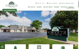 Schooler Funeral Home website
