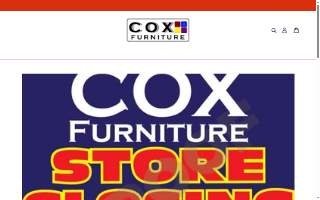 Cox Furniture website