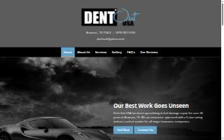 Dent Out USA website