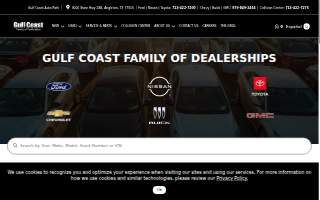 Gulf Coast Collision website
