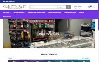 Seibert Technologies: Games at The Vault website