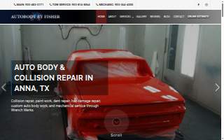 AutoBody by Fisher website