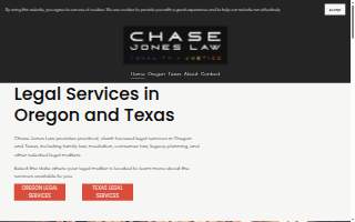 Chase Jones Law website