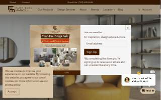 Furniture Town website
