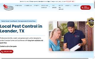 Accurate Termite and Pest Control website