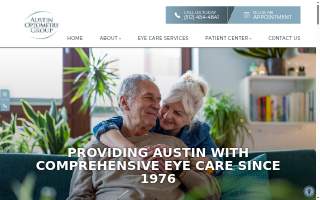 Austin Optometry Group - Aaron Wolf, OD, FAAO, FSLS, FIAOMC website
