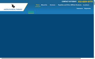 Austin Physical Therapy website