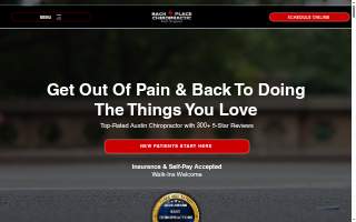 Back 'n Place Chiropractic website