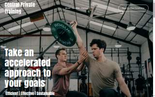 Central Private Training website