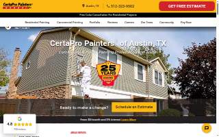 CertaPro Painters of Austin website