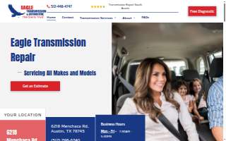 Eagle Transmission-Repair website