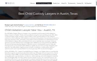 Eric M. Willie, P.C. Austin Family & Divorce Lawyer website