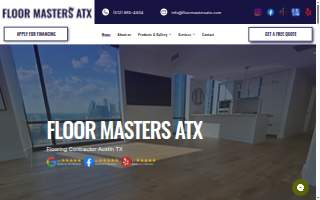 Floor Masters ATX website