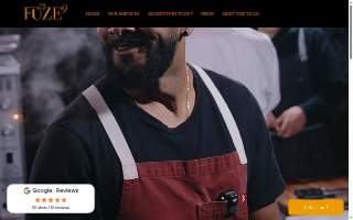 Fuze9 Catering Company website