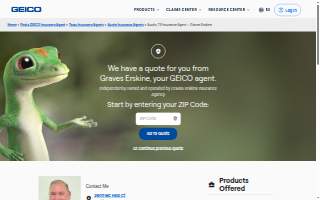 Graves Erskine - GEICO Insurance Agent website