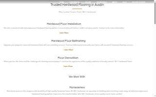 H & H Hardwood Floors Austin website