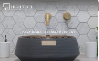 High Tech Flooring & Design website
