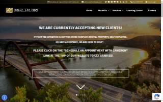 Hollis CPA Firm website