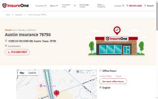 InsureOne Insurance of Austin website