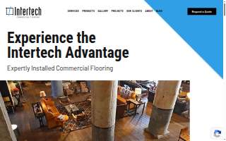Intertech Commercial Flooring - Austin HQ website