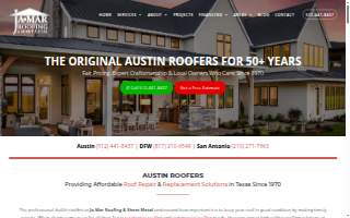 Ja-Mar Roofing & Sheet Metal - Austin website