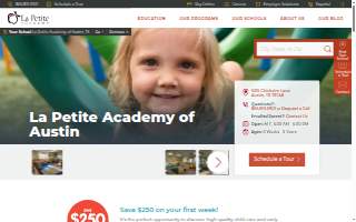 La Petite Academy of South Austin website