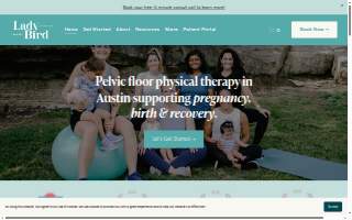 Lady Bird Physical Therapy website