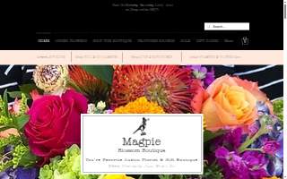 Magpie Blossom Boutique of Austin website