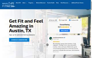 Marlows Fitness website