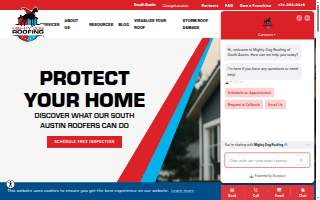 Mighty Dog Roofing of South Austin website