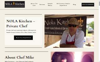 NOLA Kitchen website