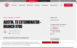 Orkin of Austin website