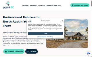 Paint EZ of North Austin website