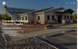 Prairie Creek Animal Hospital website