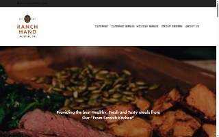 Ranch Hand Catering website