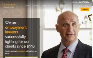Ross Scalise Employment Lawyers website