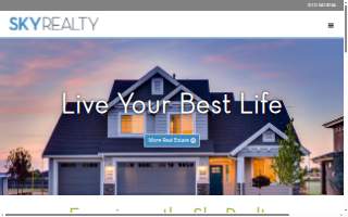 Sky Realty website