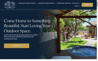 Southern Love Landscaping & Design of Austin website