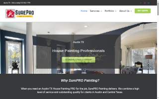 SurePro Painting website