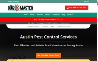 The Bug Master of Austin website