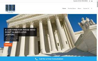 The Sutton Law Firm website