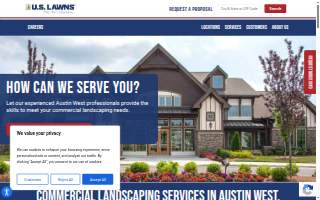 U.S. Lawns - Austin West website
