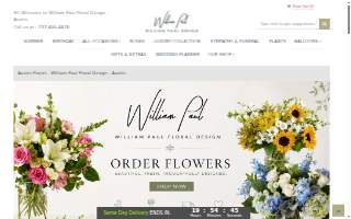 William Paul Floral Design website